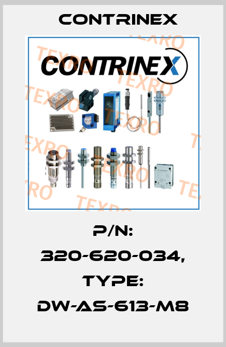 p/n: 320-620-034, Type: DW-AS-613-M8 Contrinex