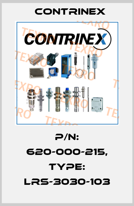 p/n: 620-000-215, Type: LRS-3030-103 Contrinex