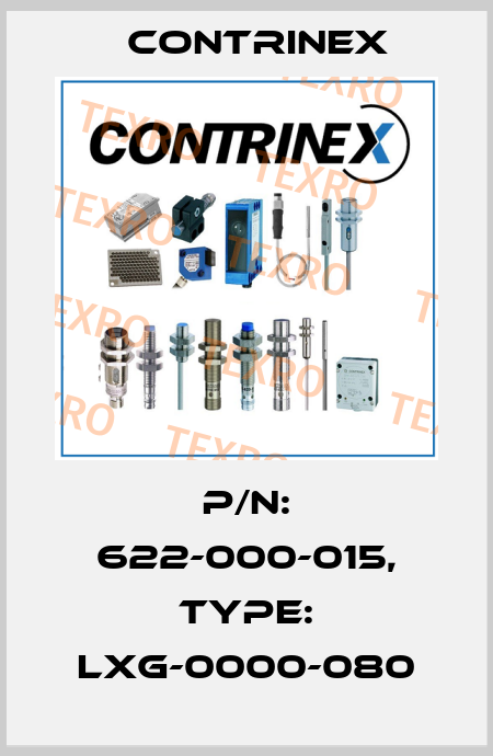 p/n: 622-000-015, Type: LXG-0000-080 Contrinex