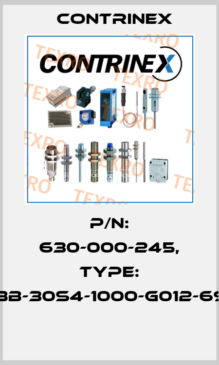 P/N: 630-000-245, Type: YBB-30S4-1000-G012-69K  Contrinex