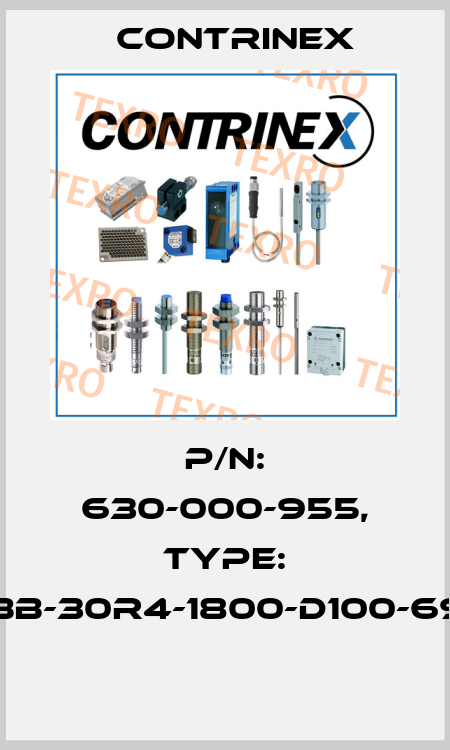 P/N: 630-000-955, Type: YBB-30R4-1800-D100-69K  Contrinex
