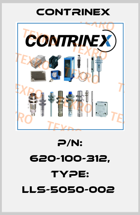 P/N: 620-100-312, Type: LLS-5050-002  Contrinex