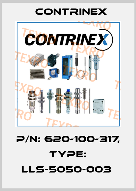 P/N: 620-100-317, Type: LLS-5050-003  Contrinex