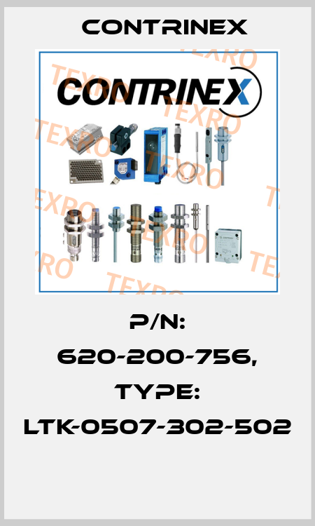 P/N: 620-200-756, Type: LTK-0507-302-502  Contrinex