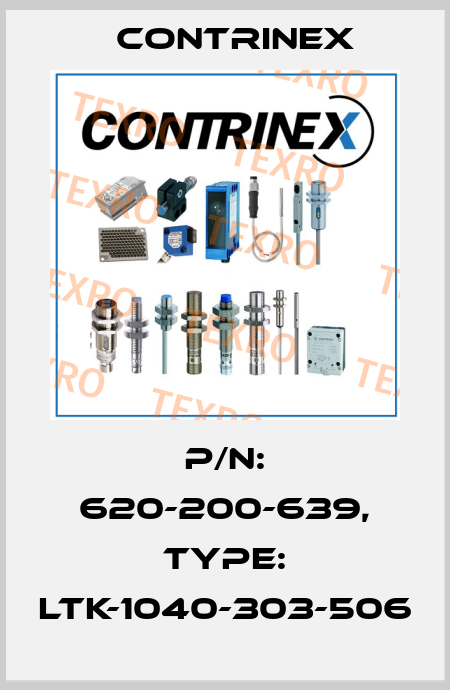 P/N: 620-200-639, Type: LTK-1040-303-506 Contrinex