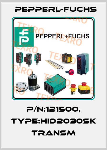 P/N:121500, Type:HID2030SK              Transm Pepperl-Fuchs