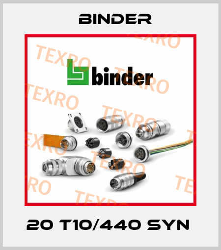 20 T10/440 SYN  Binder