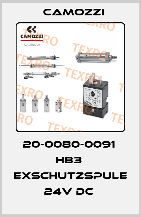 20-0080-0091  H83  EXSCHUTZSPULE 24V DC  Camozzi