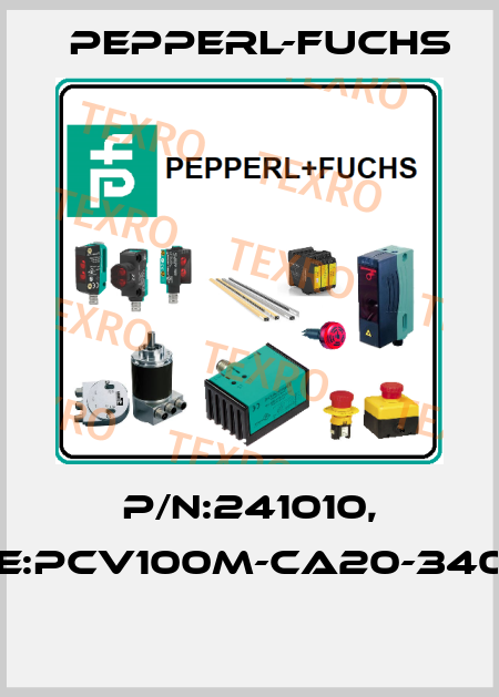 P/N:241010, Type:PCV100M-CA20-340000  Pepperl-Fuchs