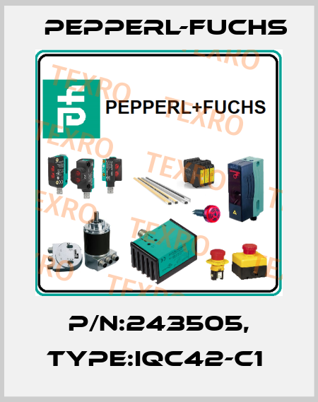 P/N:243505, Type:IQC42-C1  Pepperl-Fuchs
