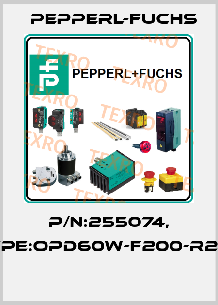 P/N:255074, Type:OPD60W-F200-R2-16  Pepperl-Fuchs
