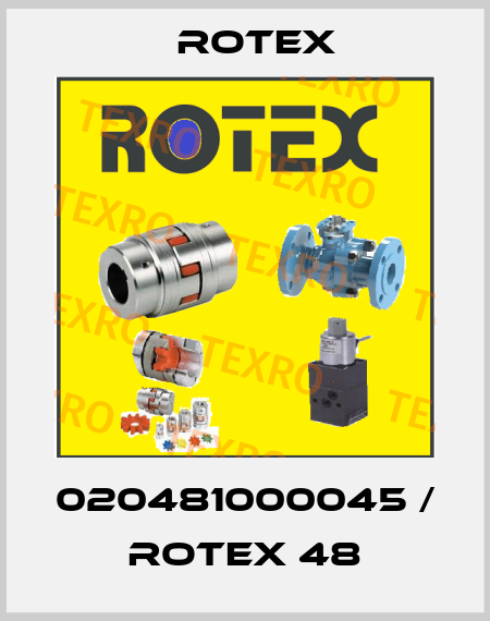 020481000045 / ROTEX 48 Rotex