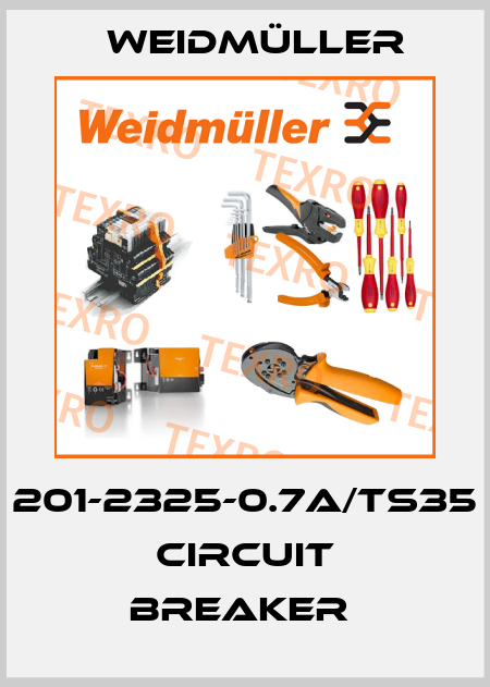 201-2325-0.7A/TS35 CIRCUIT BREAKER  Weidmüller