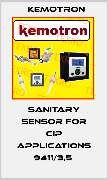 Sanitary Sensor for CIP Applications 9411/3,5  Kemotron
