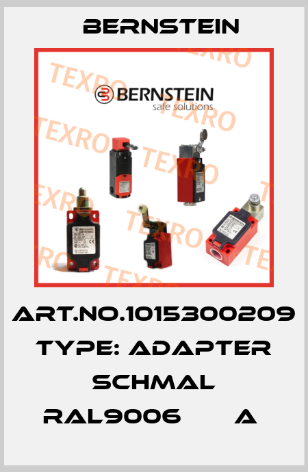 Art.No.1015300209 Type: ADAPTER SCHMAL RAL9006       A  Bernstein