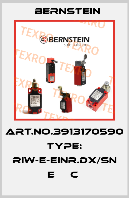 Art.No.3913170590 Type: RIW-E-EINR.DX/SN       E     C  Bernstein