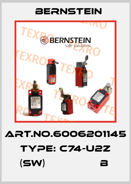 Art.No.6006201145 Type: C74-U2Z (SW)                 B  Bernstein