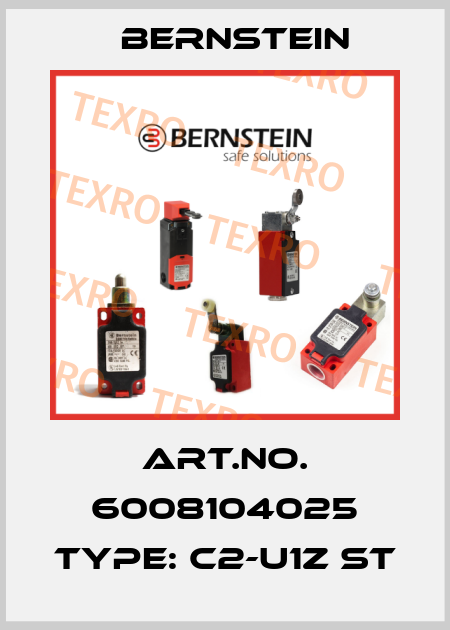 Art.No. 6008104025 Type: C2-U1Z ST Bernstein