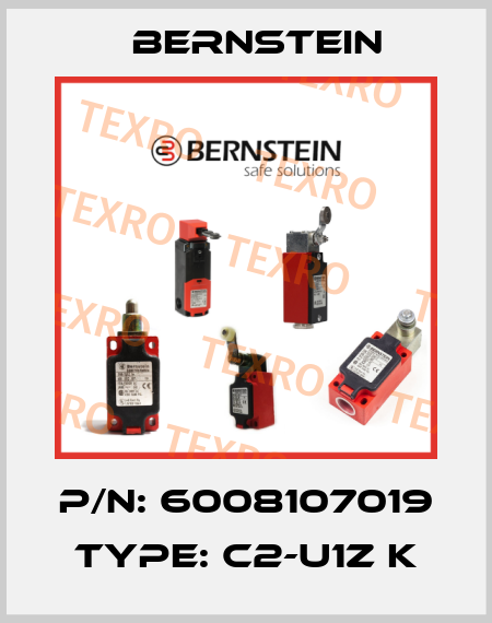 P/N: 6008107019 Type: C2-U1Z K Bernstein