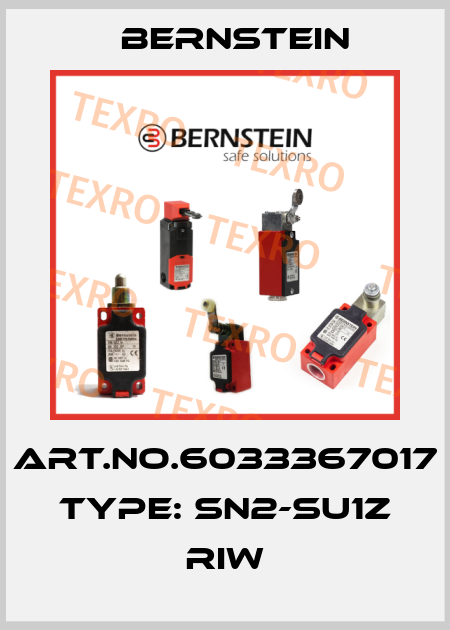 Art.No.6033367017 Type: SN2-SU1Z RIW Bernstein