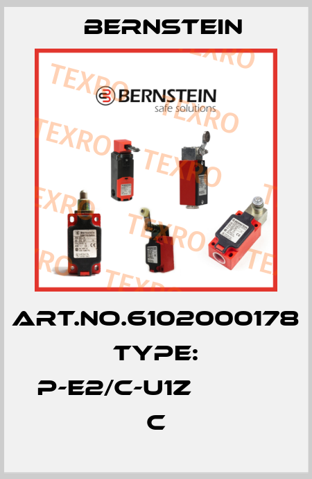 Art.No.6102000178 Type: P-E2/C-U1Z                   C Bernstein