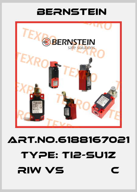 Art.No.6188167021 Type: TI2-SU1Z RIW VS              C Bernstein