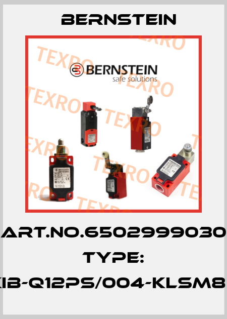 Art.No.6502999030 Type: KIB-Q12PS/004-KLSM8E Bernstein