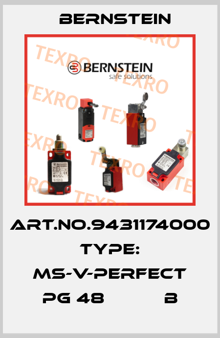 Art.No.9431174000 Type: MS-V-PERFECT PG 48           B Bernstein