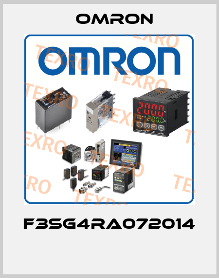 F3SG4RA072014  Omron