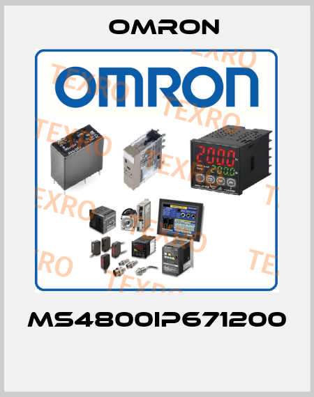 MS4800IP671200  Omron