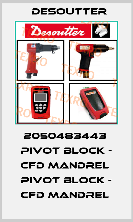 2050483443  PIVOT BLOCK - CFD MANDREL  PIVOT BLOCK - CFD MANDREL  Desoutter