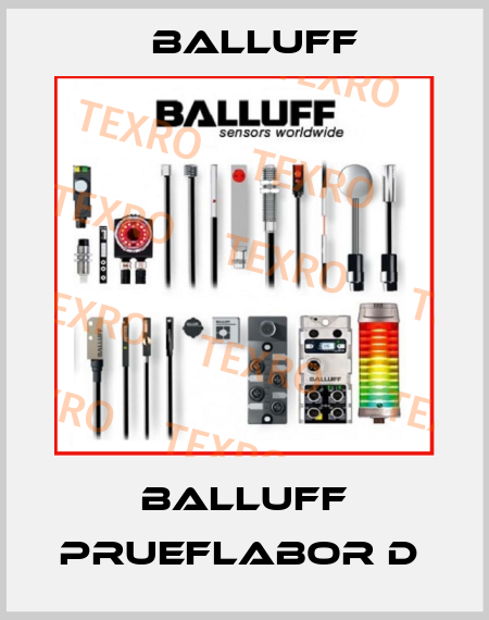 Balluff Prueflabor D  Balluff