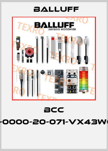 BCC A313-0000-20-071-VX43W6-150  Balluff