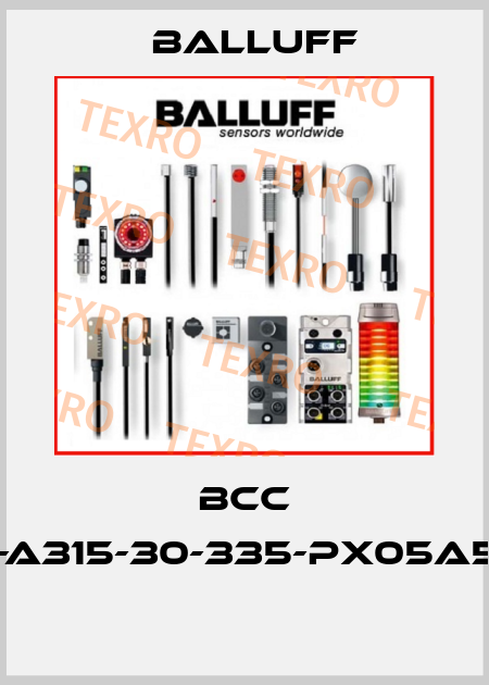 BCC A315-A315-30-335-PX05A5-003  Balluff