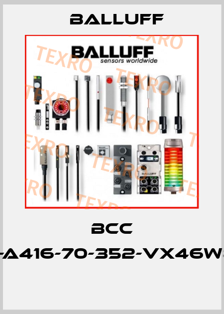 BCC A416-A416-70-352-VX46W8-160  Balluff