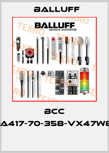 BCC A417-A417-70-358-VX47W8-020  Balluff