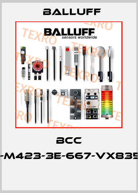 BCC VB63-M423-3E-667-VX8350-010  Balluff