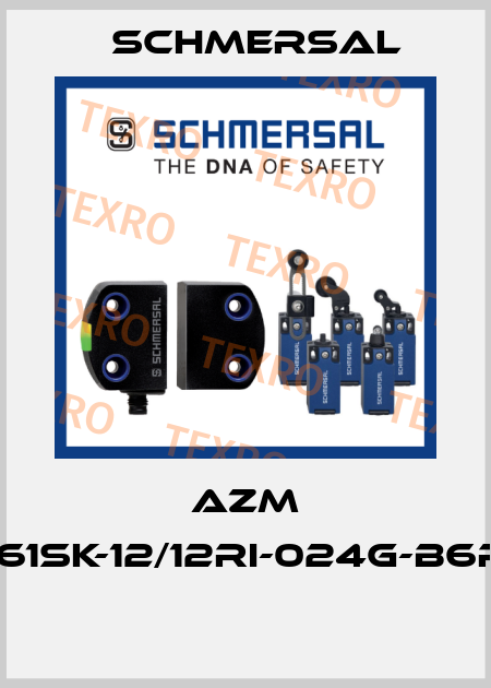 AZM 161SK-12/12RI-024G-B6R  Schmersal
