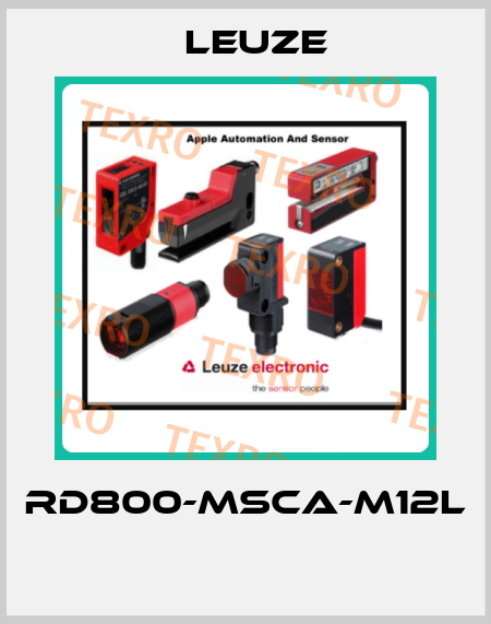 RD800-MSCA-M12L  Leuze
