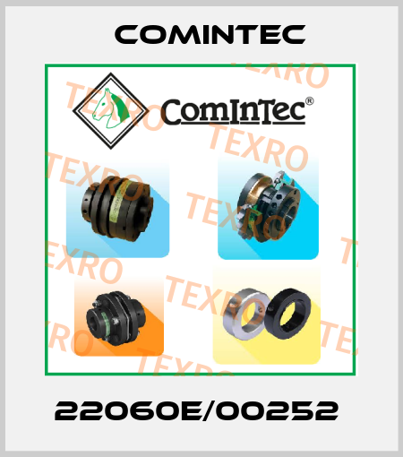 22060E/00252  Comintec