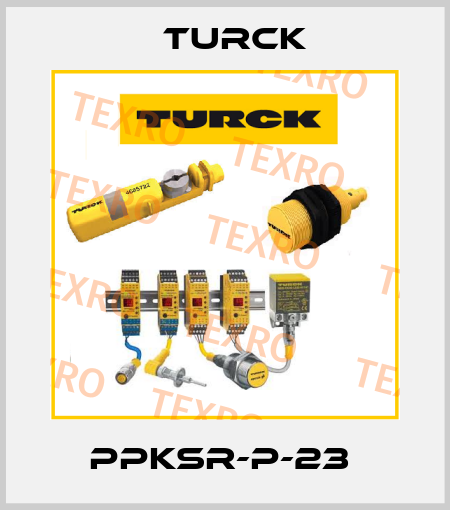 PPKSR-P-23  Turck