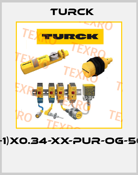 CABLE(4+1)x0.34-XX-PUR-OG-500M/TXO  Turck