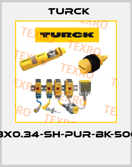 CABLE3X0.34-SH-PUR-BK-500M/TXL  Turck
