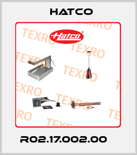 R02.17.002.00    Hatco