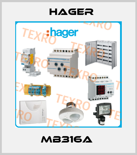 MB316A  Hager
