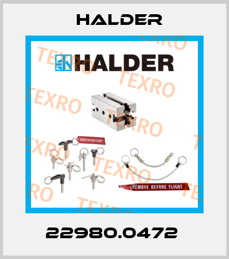 22980.0472  Halder