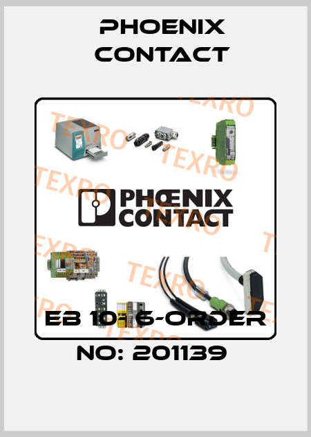 EB 10- 6-ORDER NO: 201139  Phoenix Contact