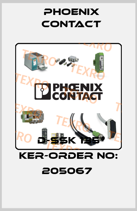 D-SSK 135 KER-ORDER NO: 205067  Phoenix Contact