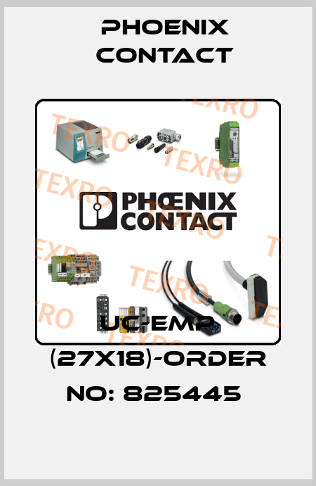UC-EMP (27X18)-ORDER NO: 825445  Phoenix Contact