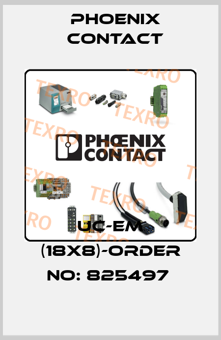 UC-EM (18X8)-ORDER NO: 825497  Phoenix Contact